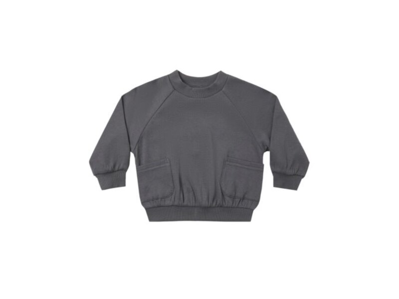 Quincy Mae POCKET SWEATSHIRT MIDNIGHT