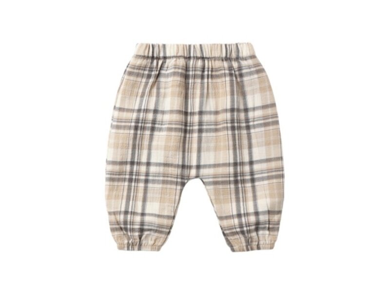 Quincy Mae WOVEN PANT FALL PLAID