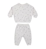 Quincy Mae WAFFLE SLOUCH SET STARS