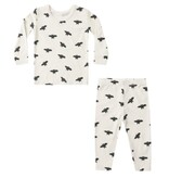 Rylee + Cru LLC BAMBOO PAJAMA SET BATS