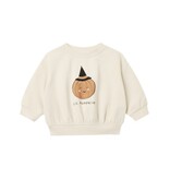 Quincy Mae RELAXED FLEECE SWEATSHIRT LIL PUMPKIN