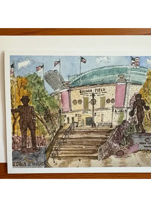 Chicago, Soldier Field Note Card