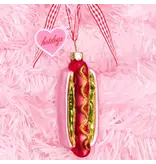 xo, Fetti Hot Dog Ornament - Iridescent Ornament
