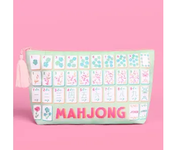 Mahjong Tile Bag - Nylon Zipper Bag