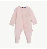 Magnetic  Me PIN DOT PINK FOOTIE