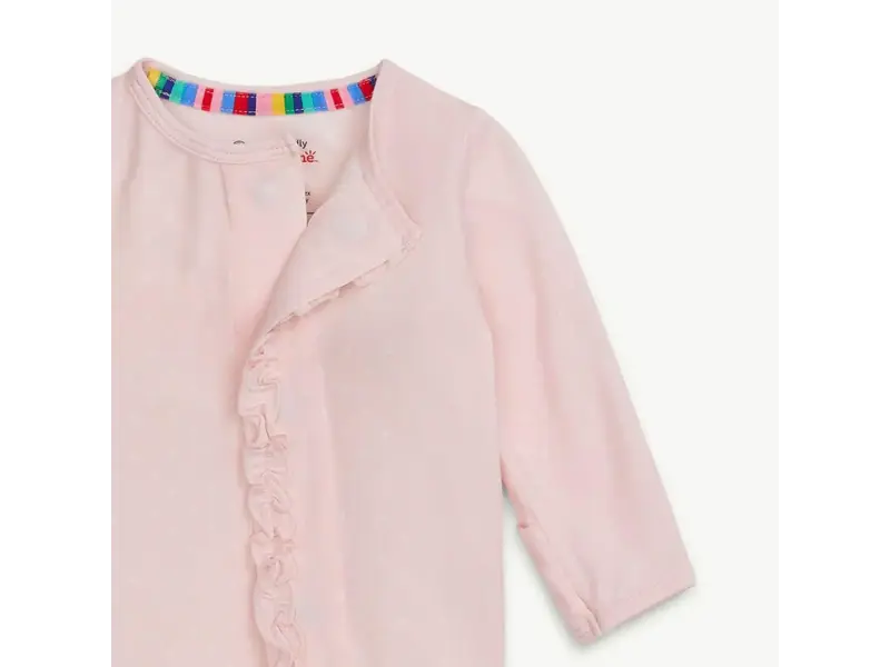 Magnetic  Me PIN DOT PINK FOOTIE