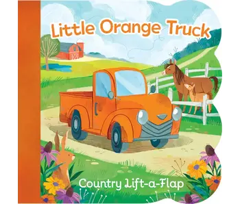 Little Orange Truck Lift-A-Flap Novelty Board Book