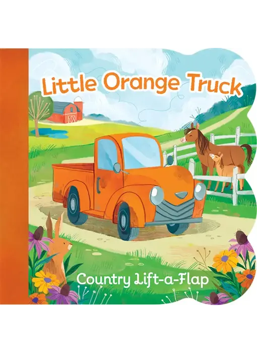 Little Orange Truck Lift-A-Flap Novelty Board Book