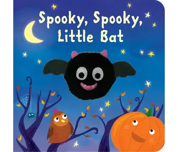 Spooky, Spooky, Little Bat Halloween Finger Puppet Book