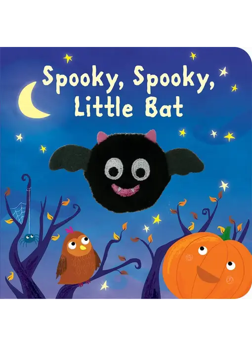 Spooky, Spooky, Little Bat Halloween Finger Puppet Book