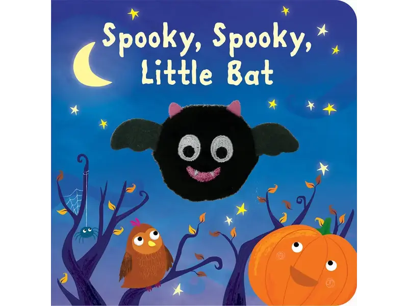 Spooky, Spooky, Little Bat Halloween Finger Puppet Book
