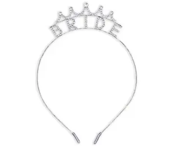 Bride Tiara Headband - Rhinestone Hair Band