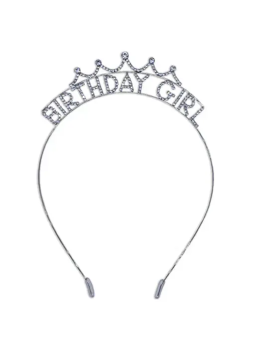 Happy Birthday Headband - Sparkle Rhinestone Crowns Tiaras