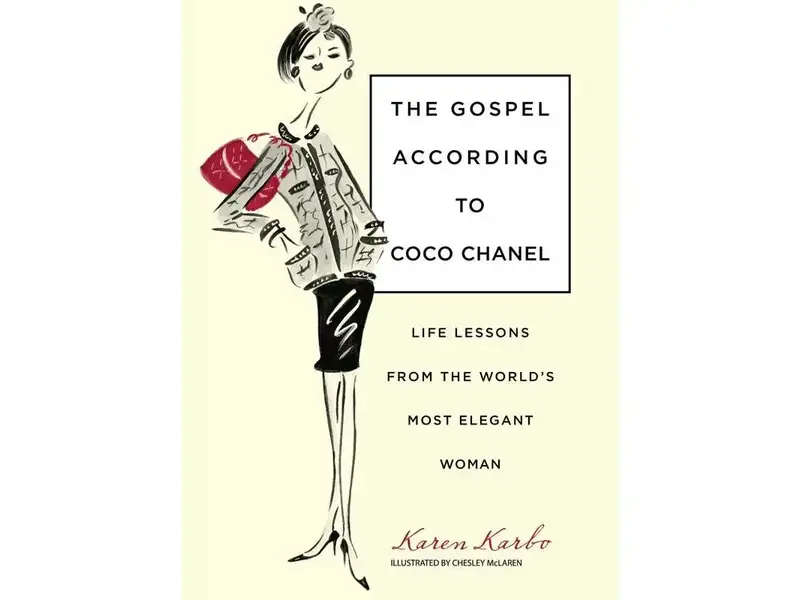 simon & schuster Gospel According To Coco Chanel By Karen Karbo