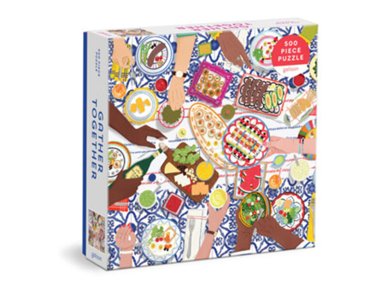 Chronicle Books Gather Together 500 Piece Puzzle
