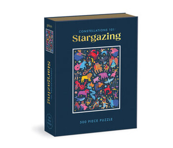 Constellations 101: Stargazing 500 Piece Book Puzzle