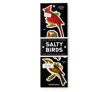 Salty Birds Magnetic Bookmark Set