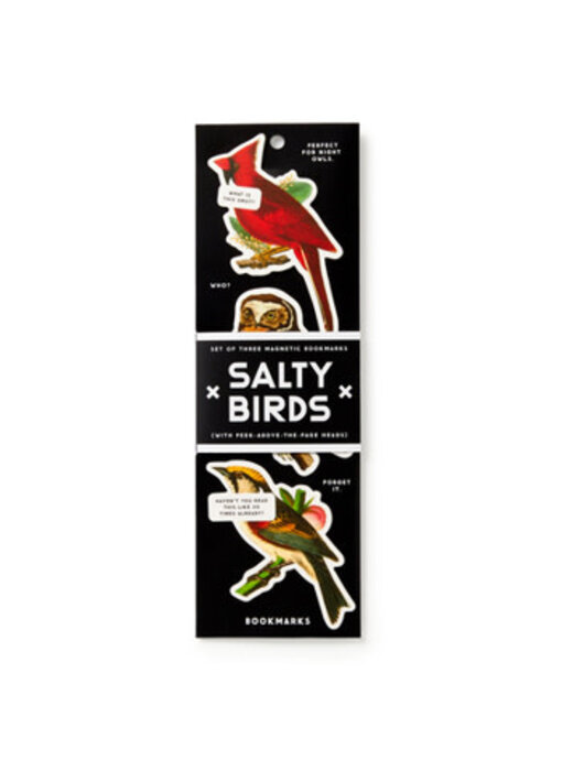 Salty Birds Magnetic Bookmark Set