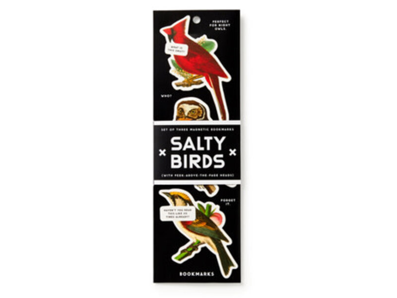 Chronicle Books Salty Birds Magnetic Bookmark Set