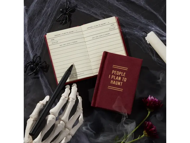 Chronicle Books People I Plan To Haunt Tiny Diary