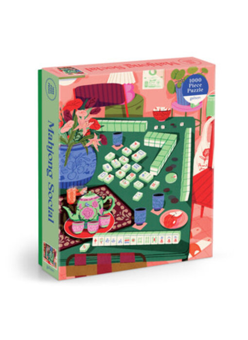 Mahjong Social 1000 Piece Puzzle