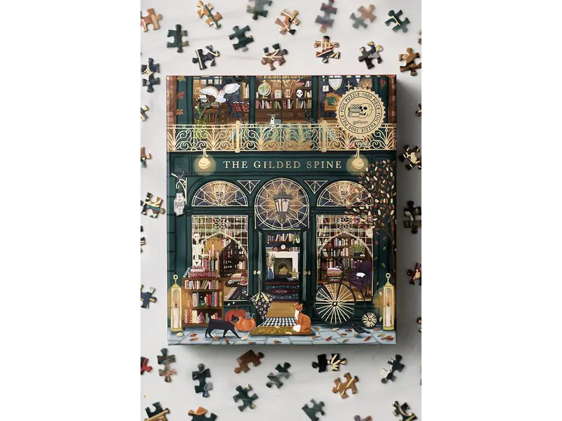 The Gilded Spine 1000-Piece Foil Puzzle