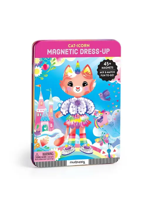 Cat-icorn Magnetic Dress-up Play Set