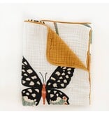 Clementine Kids Large Butterfly Collector Throw Blanket