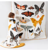 Clementine Kids Large Butterfly Collector Throw Blanket