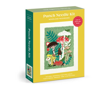 Woodland Mushrooms Punch Needle Kit