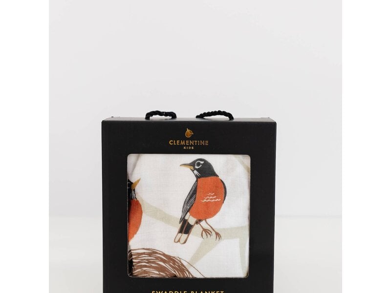 Clementine Kids For the Birds Swaddle