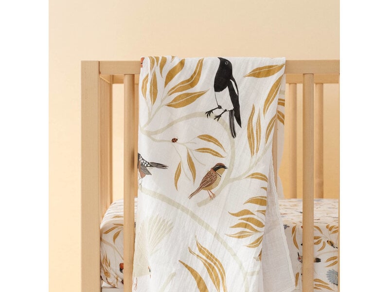 Clementine Kids For the Birds Swaddle