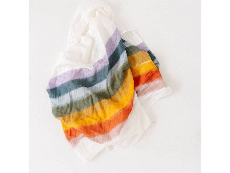 Clementine Kids Rainbow Connection Swaddle