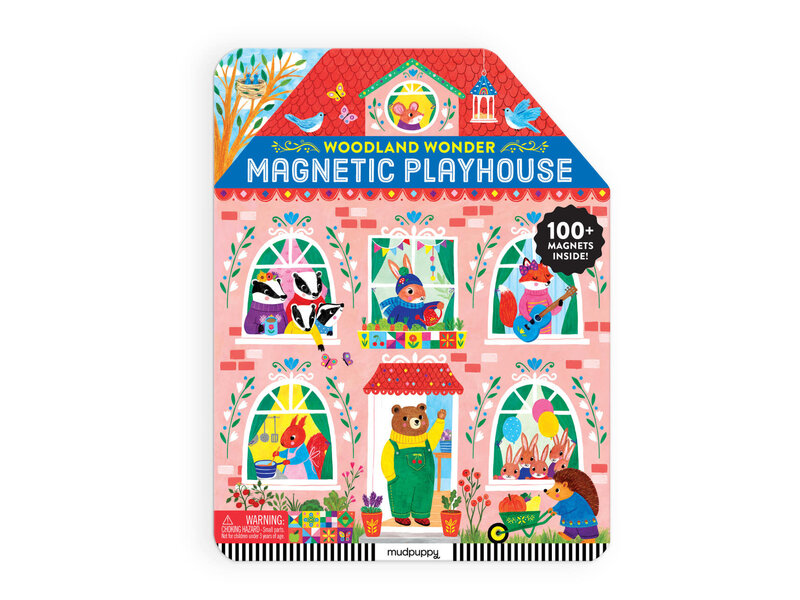 Chronicle Books Woodland Wonder Magnetic Playhouse