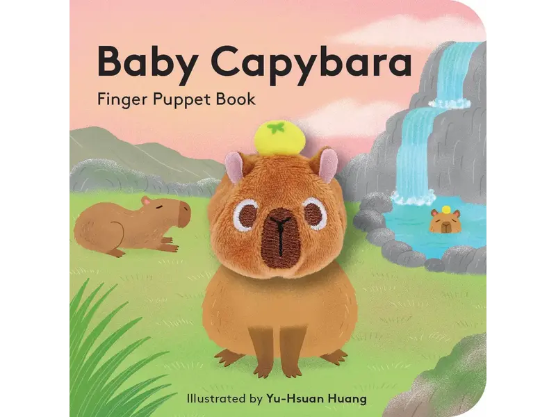 Baby Capybara: Finger Puppet Book