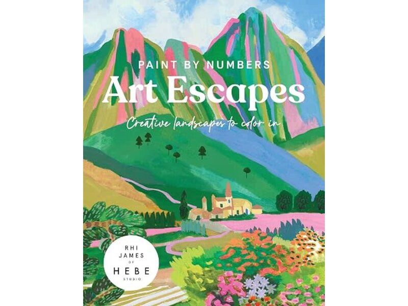 Chronicle Books Paint by Numbers: Art Escapes