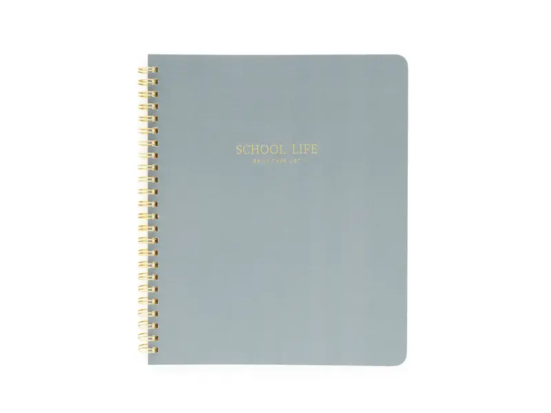 Sugar Paper School/Life Spiral Notebook | Guided Notebook