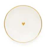 Sugar Paper Trinket Tray, Small Round Heart