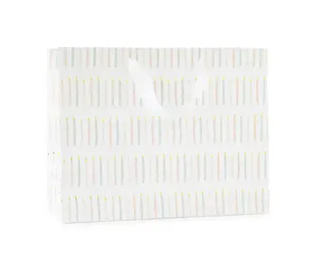 Large Birthday Candles Gift Bag