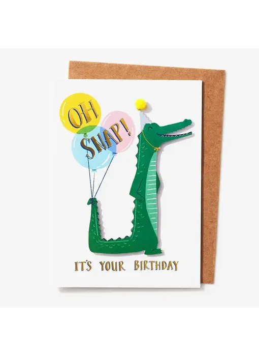 Oh Snap Birthday Card