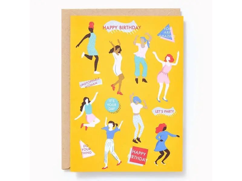 Paper Source Ladies Birthday Card
