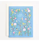 Paper Source Chinoiserie Anniversary Card