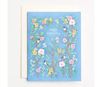 Chinoiserie Anniversary Card