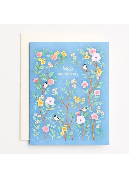 Chinoiserie Anniversary Card