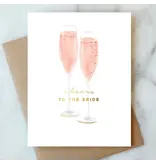 Abigail Jayne Design Bubbles For the Bride Greeting Card | Wedding Card