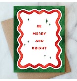 Abigail Jayne Design Wavy Holiday Greeting Card | Christmas Holiday Card