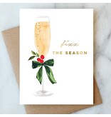 Abigail Jayne Design Fizz the Season Holiday Card | Christmas Holiday Card