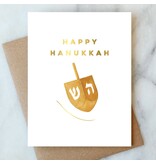 Abigail Jayne Design Dreidel Hanukkah Greeting Card | Holiday Card