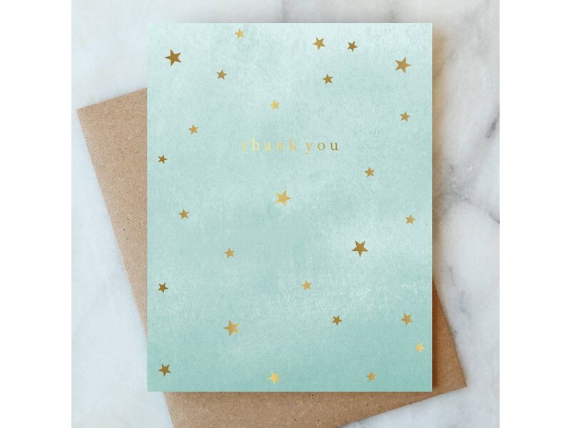 Abigail Jayne Design Galaxy Thank You Greeting Card