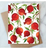 Abigail Jayne Design Pomegranate Botanical Blank Card